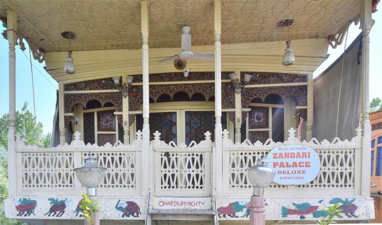 Houseboat Zaindari Palace Srīnagar Exterior foto